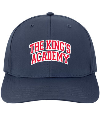 League 2024 League - Navy Hat B9A w/ Scarlet/White The King's Academy