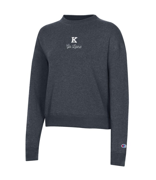 Champion 2024 Champion - Navy - Women Triumph Fleece Crew / K Go Lions