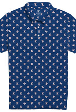 League 2024 League - SUB100 Navy Polo with K Logo