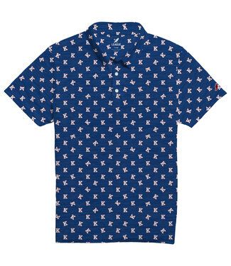 League 2024 League - SUB100 Navy Polo with K Logo