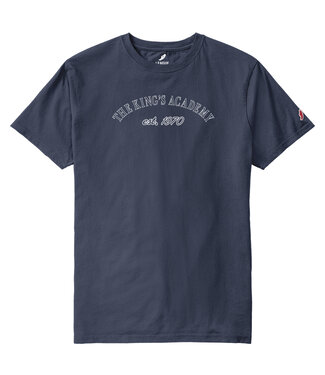 League 2024 League - BT500 All American SS Tee / The King's Academy Arched est. 1970