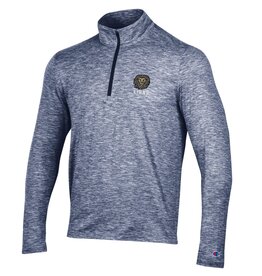 Champion 2024 Champion - Men's Micro Mesh 1/4 Zip / Lions Face above LIONS Marine Navy