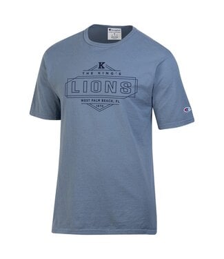 Champion 2024 Champion - Men's SS Tee / Wildflower Palm Blue