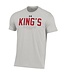 Under Armour 2024 Under Armour - SS Cotton Tee - KING'S in Red/ Grey