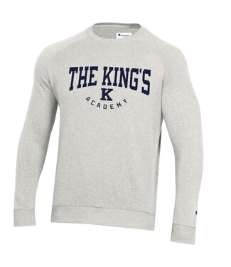 Champion 2024 Champion - Men's Triumph Fleece Raglan Crew - Pebblestone
