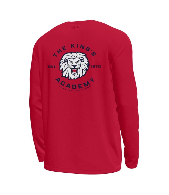Under Armour 2025 UA - Mens Tech LS Tee Red