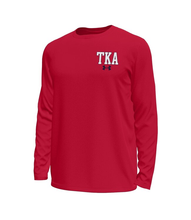 Under Armour 2025 UA - Mens Tech LS Tee Red