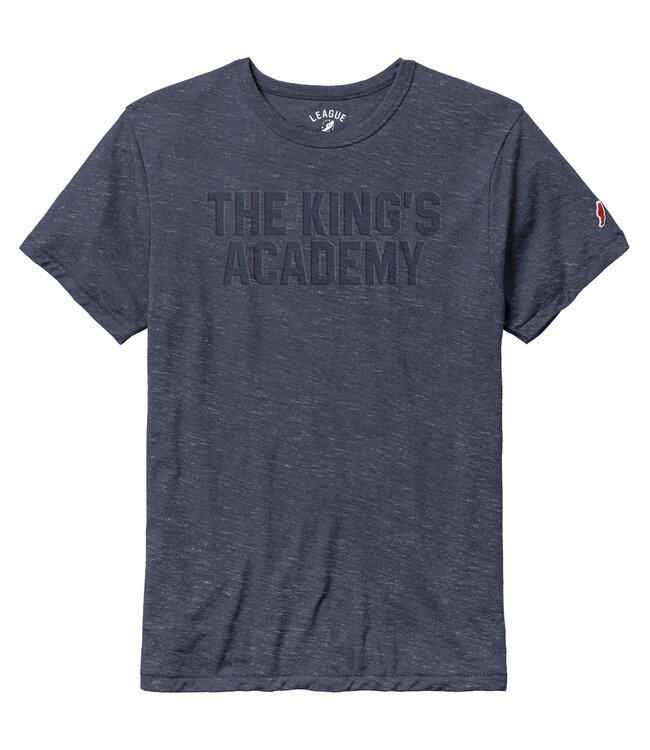 Legaue 2025 League - Heather Navy SS THE KING'S ACADEMY