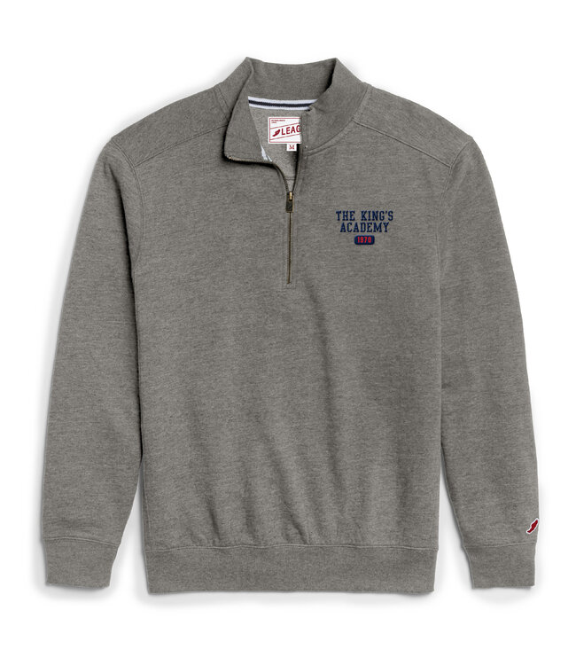 League 2025 League - Heather Grey Heritage 1/4 Zip