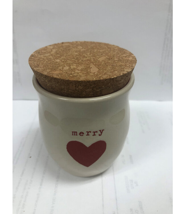 Demdaco 2025 Demdaco - Merry Heart Candle