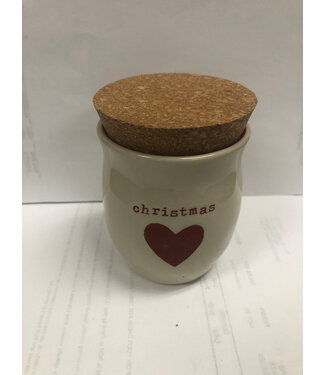 Demdaco 2025 Demdaco - Christmas Heart Candle