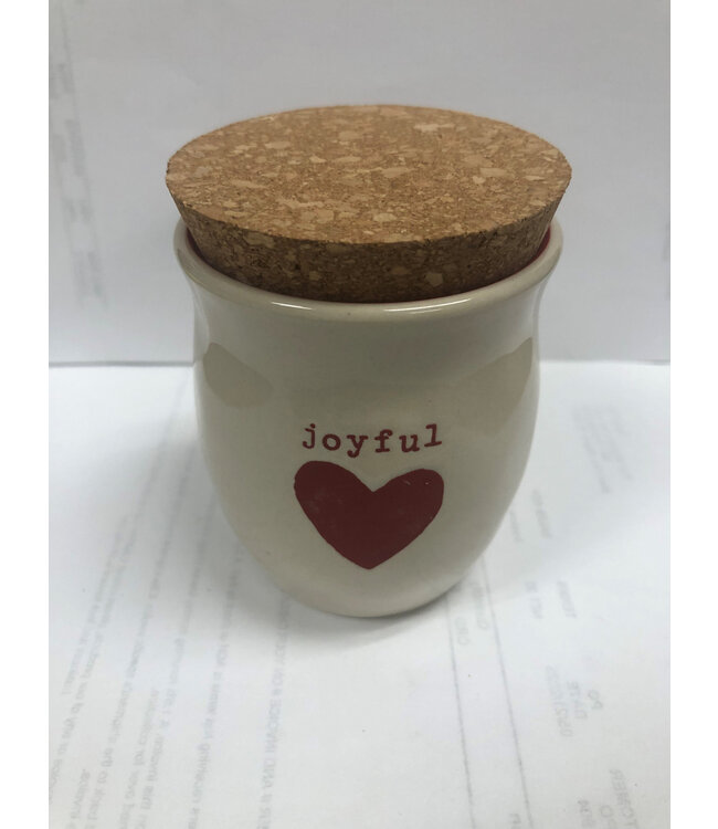 Demdaco 2025 Demdaco - Joyful Heart Candle