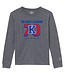 League 2026 League Kids - Youth Victory Falls L / S YB225 W/ The King's Academy - Heather Grey