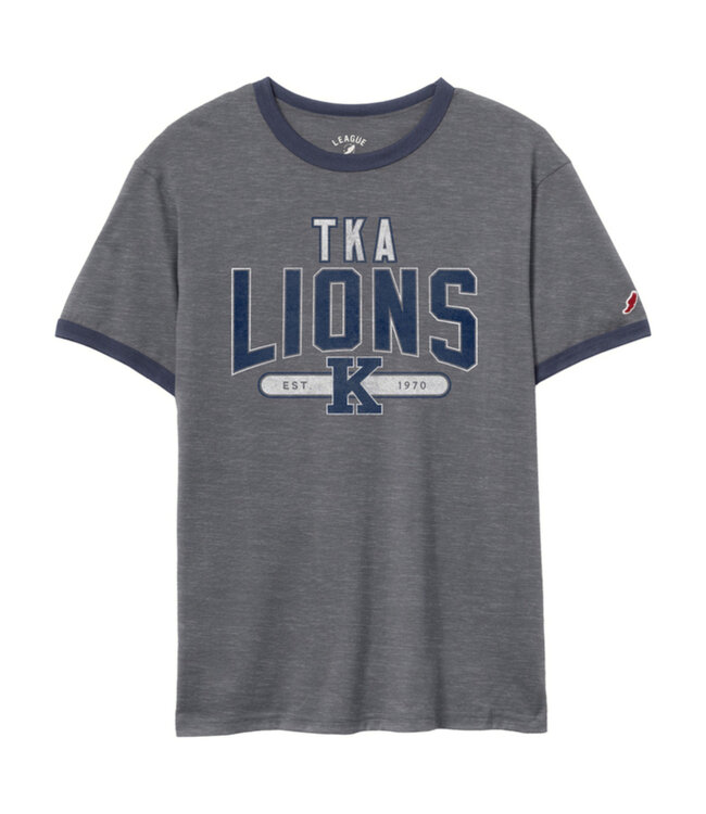 League 2026 League - Unisex Crewneck Shirt W/ TKA - Heather Grey