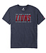 League 2026 League - Men's Crewneck W/ The Kings' Academy - Heather Navy