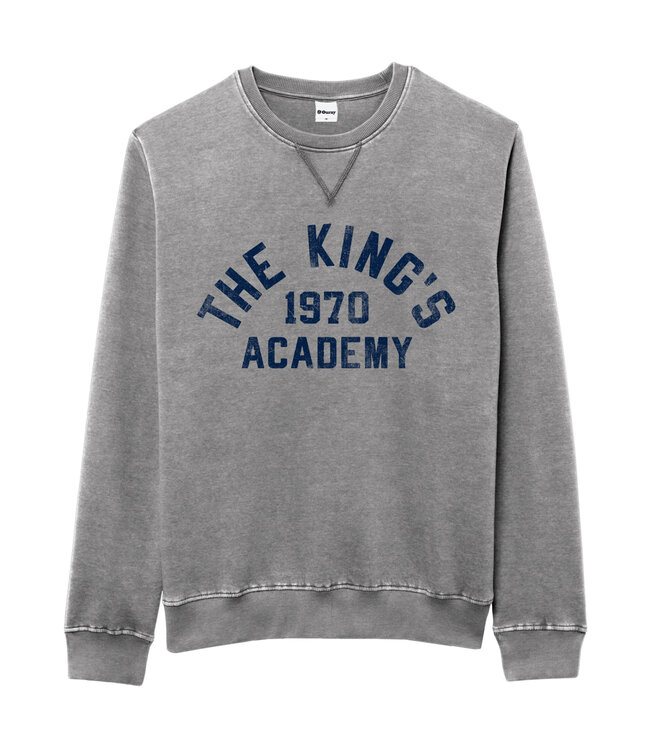 Ouray 2026 Ouray - Weathered Fleece Crewneck Sweatshirt - Heather Smoked Pearl