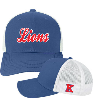 Legacy 2026 Legacy - Trucker Hat W/ Lions - Royal White