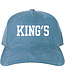 Legacy 2026 Legacy - Corduroy Hat W/ King's - Ocean Blue