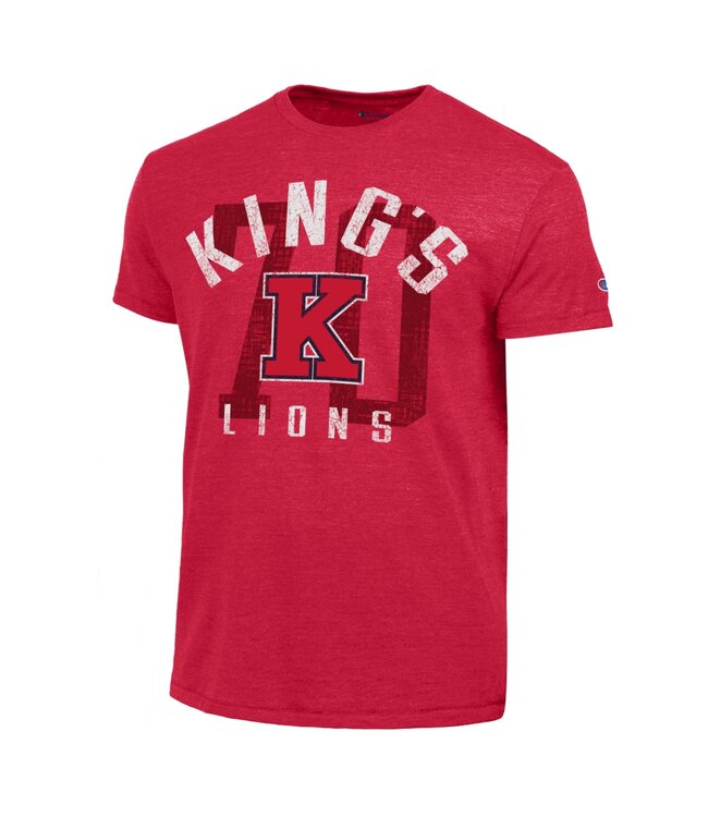 Champion 2026 - Champion Unisex Tri Blend Tee - Scarlet Red