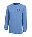 Champion 2026 Champion - Youth LS Tee with Lion Head and The King's Academy on Back - Light Blue