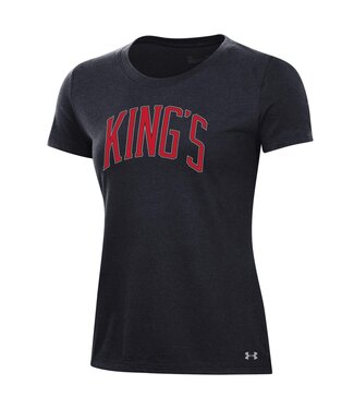 Under Armour 2026 Under Armour - Women's SS Performance Cotton Tee Black - KING'S -