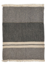 The Belgian Towel Guest towel 21.5x25.5" Tack Stripe