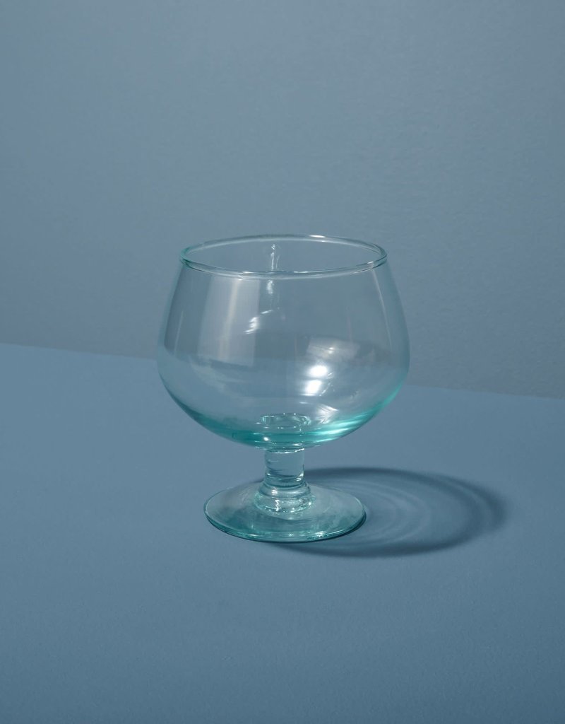Recycled Glass Goblet -**AVAILABLE May 2024**