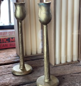 Accent Decor Tulip Forged Candlestick