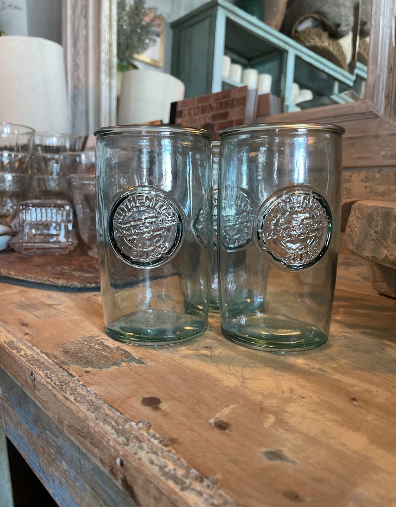 Recycled Alto "Tall" Drinking Glass to compliment Bajo and Conico Glasses and Carafes MADE IN SPAIN - 13.5 OZ