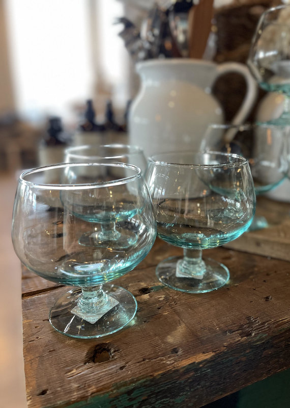 Recycled Glass Dinner Goblet
