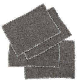 Oakville Placemat Set of 4 - Charcoal