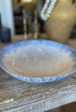 Serving Bowl for Pasta 14" Large Size in Brisa Ria Blue