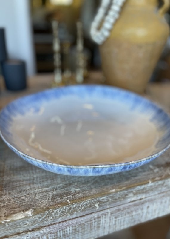 Pasta Serving Bowl - 14" Large in Brisa Ria Blue