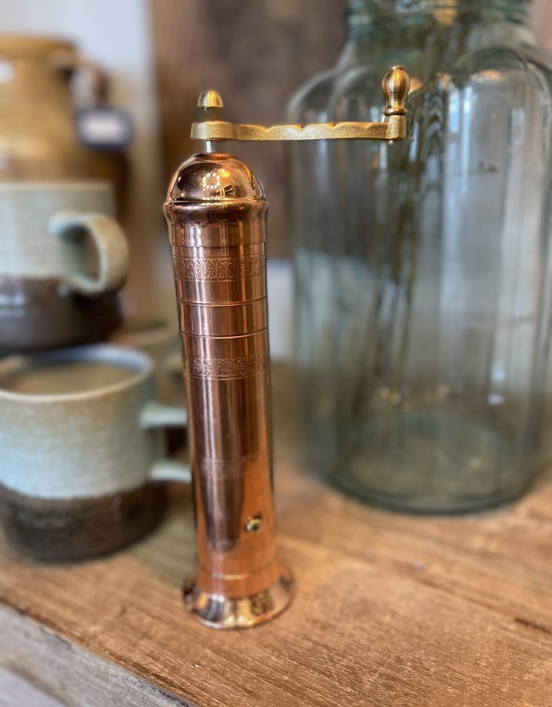 Copper Pepper Mill - 9''