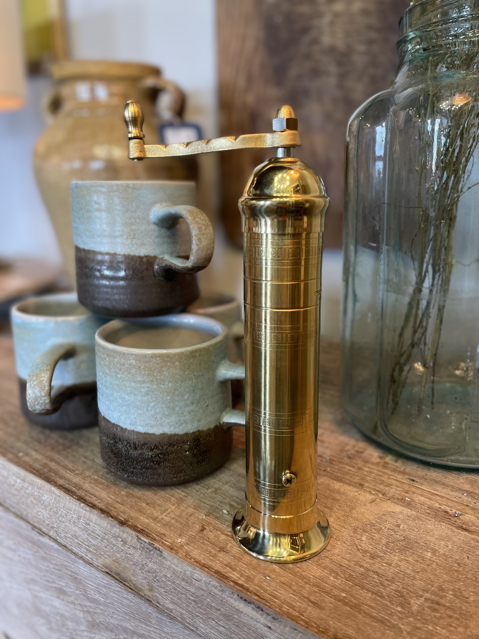 Atlas BRASS Pepper Mill 9'' Beljar Home