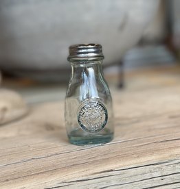 Authentic 100% Recycled Glass Salt and Pepper Shaker MADE IN SPAIN - 4 oz