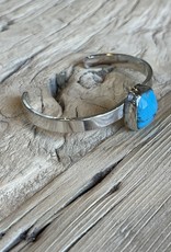 Turquoise & SS Cuff Bracelet #3
