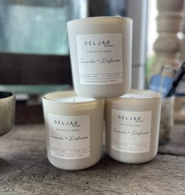 Beljar Home Soy candle Lavender Driftwood 12.7 oz.