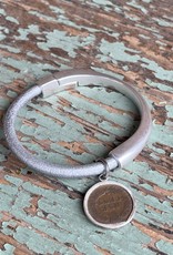 Studio Penny Lane The Naked Bracelet Silver with Silver and assorted Vintage Coin