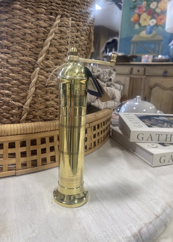 9" Atlas BRASS Salt Mill