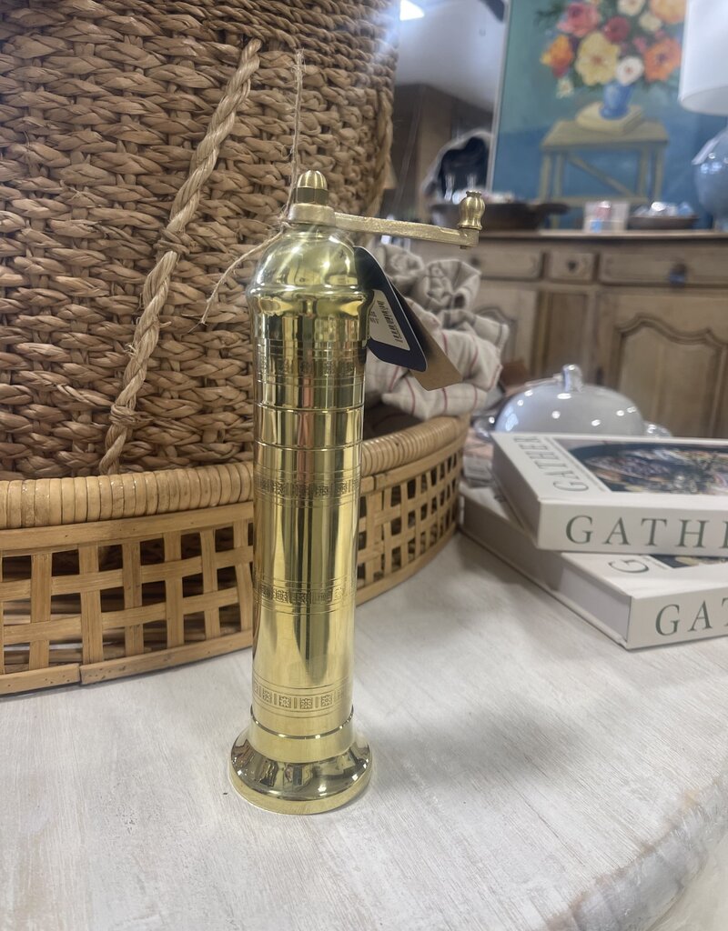 9" Atlas BRASS Salt Mill