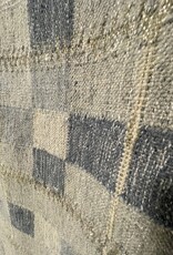 RUG & KILIM 8 x 10 Swedish Flatweave Geometric Patchwork Rug made of Wool & Exotic Yarns
