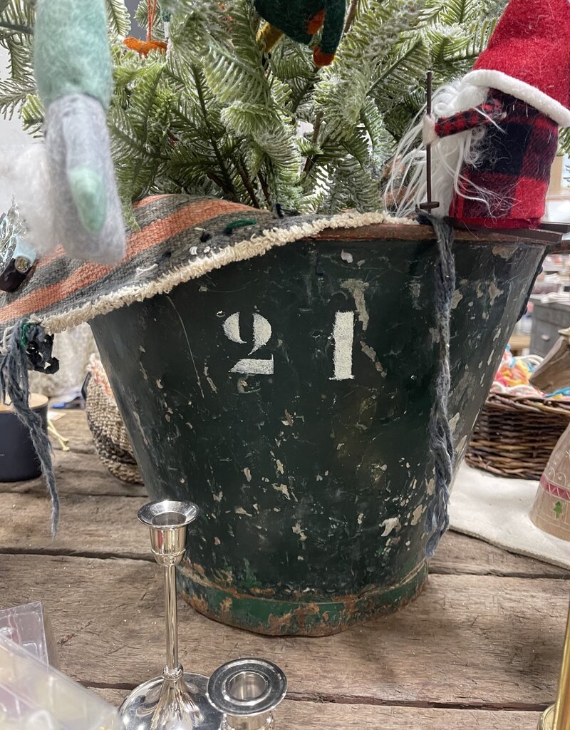 Picking Buckets - Antique