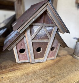 Tim Cacan Medium Rustic Custom Bird House #2