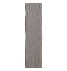 Stonewashed Linen Table Runner, Natural