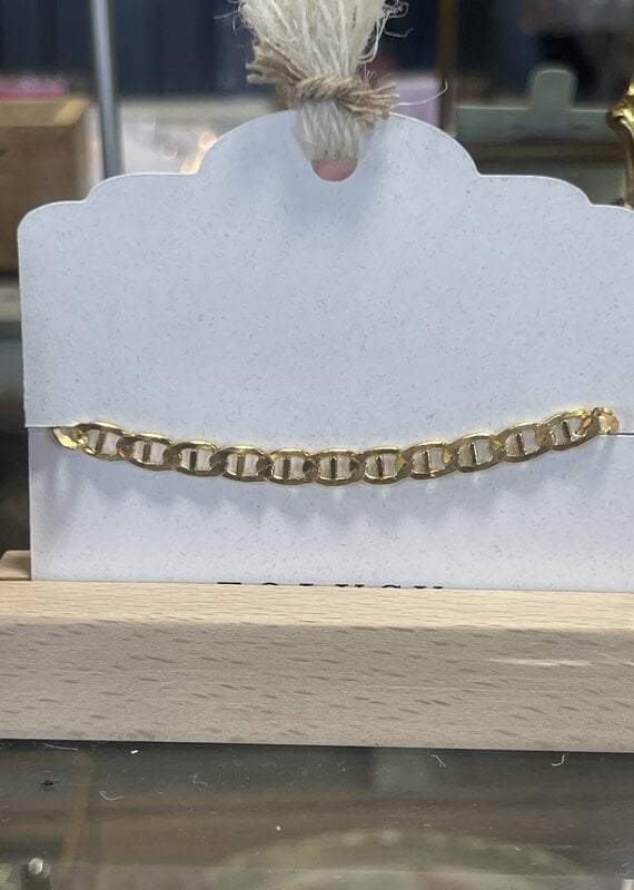 24K Gold Fill Chain Bracelet