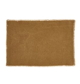 Pacific Place mat 13.5x19.5" Set of 4 - Curry