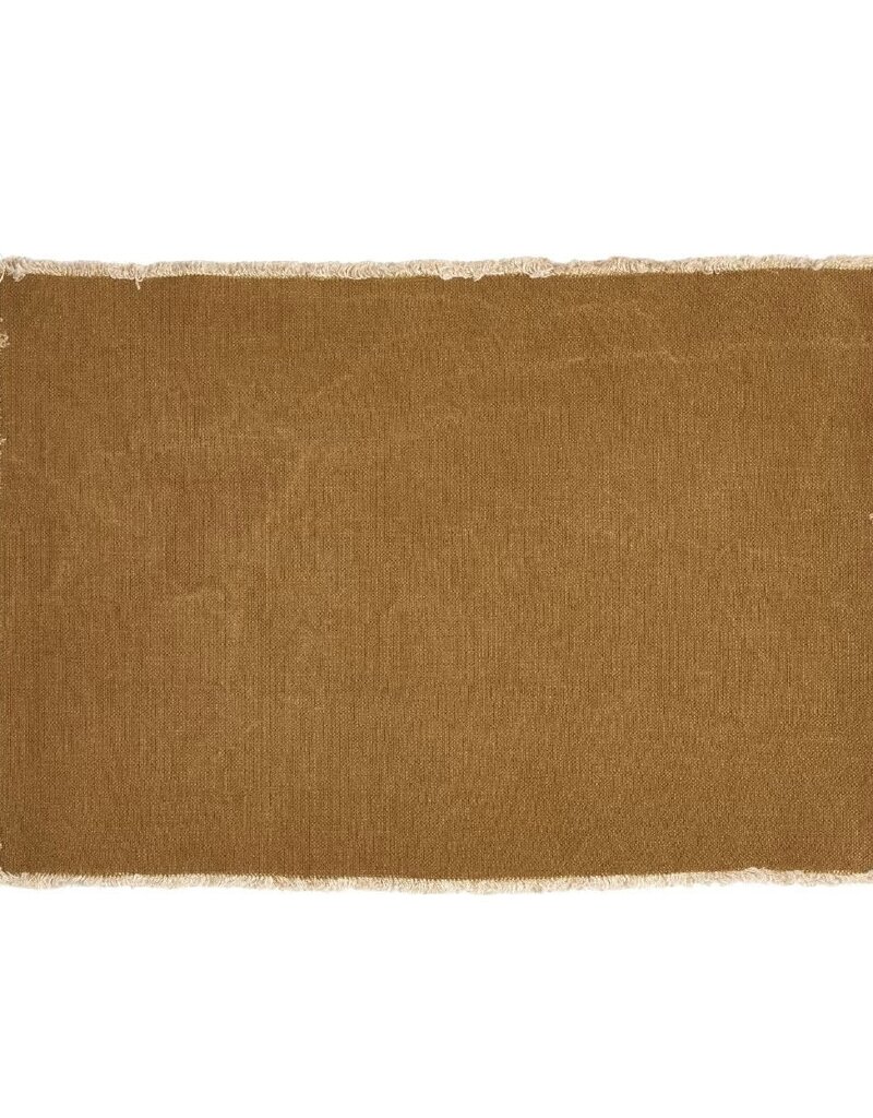 Pacific Place mat 13.5x19.5" Set of 4 - Curry
