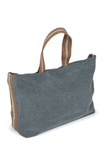 Atlas Shouldersac -Belgian Linen - Stonewashed -Handbag