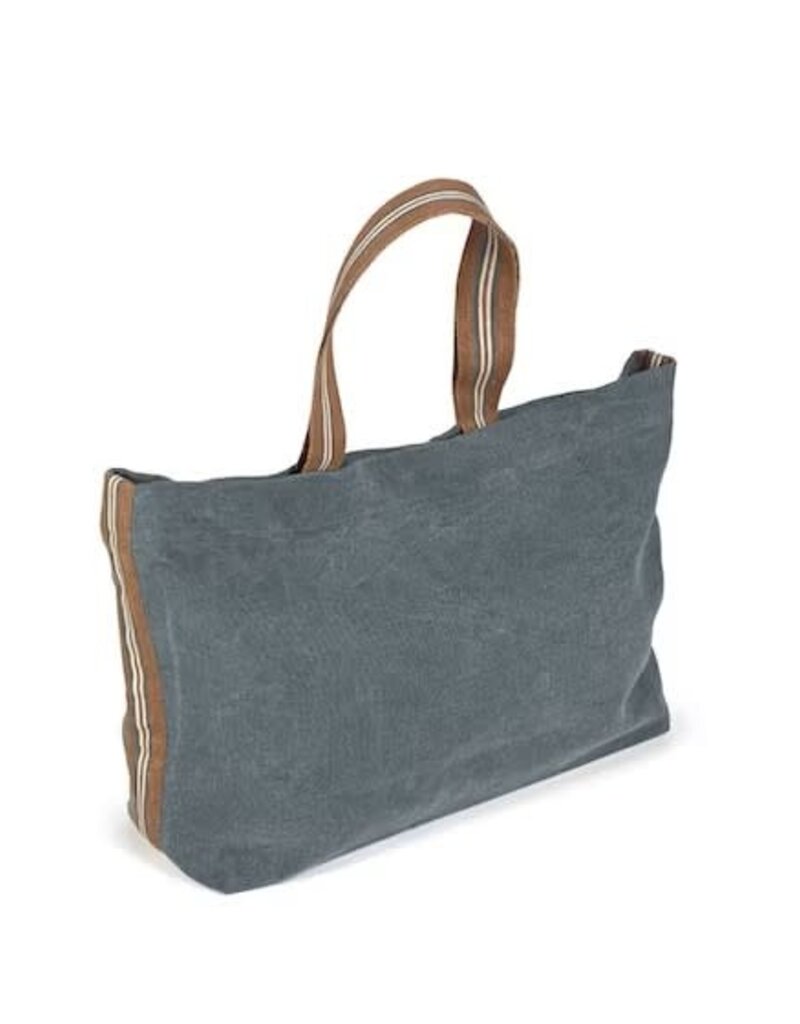 Atlas Shouldersac -Belgian Linen - Stonewashed -Handbag